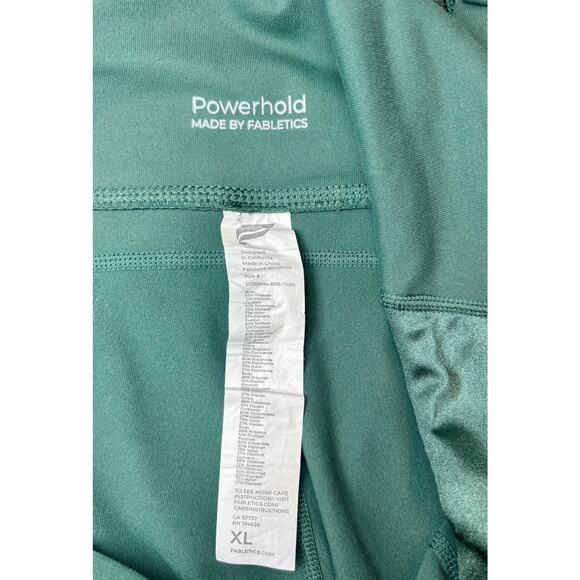 Fabletics 3-pc Workout Set w/ Cropped Hooded Jacket Green Size XL - Picture 14 of 16